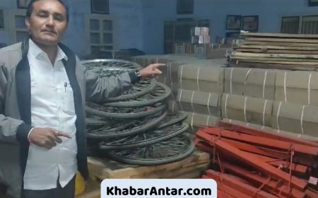 વીરમગામમાં માનવ ગરિમા યોજનાની સેંકડો કિટો 2 વરસથી ધૂળ ખાય છે