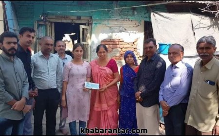 જય ભીમ ડૉનર ક્લબનું ઉમદા કાર્ય, ગરીબ પરિવારની દીકરીની રૂ. 25 હજાર શિક્ષણ ફી ભરી આપી