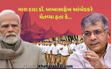 “મારા દાદા ડૉ. બાબાસાહેબ આંબેડકરે ચેતવ્યા હતા કે...” પ્રકાશ આંબેકરે રામ મંદિરનું નિમંત્રણ ઠુકરાવ્યું