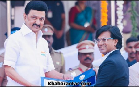 Alt News ના મોહમ્મદ ઝુબેરને તમિલનાડુ સરકારે કોટ્ટાઈ અમીર કોમ્યુનલ હાર્મની ઍવોર્ડથી સન્માનિત કર્યા