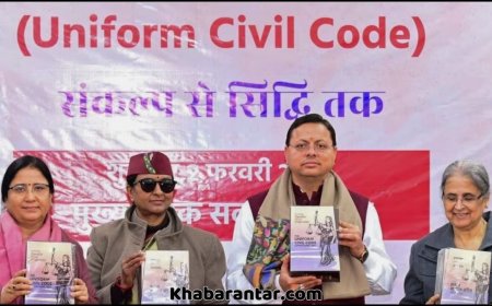 ઉત્તરાખંડમાં પુષ્કર ધામી સરકારે રજૂ કર્યું યુનિફોર્મ સિવિલ કોડ બિલ, વિધાનસભામાં લાગ્યા જય શ્રી રામના નારા