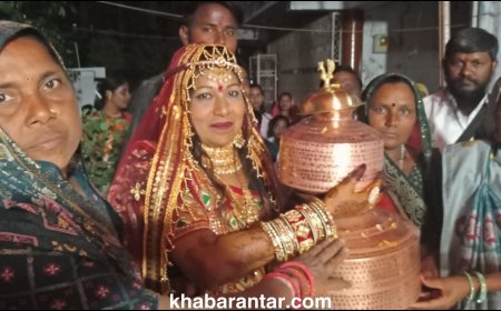 કલોલના ચરાડુ ગામના ઠાકોર સમાજે વાલ્મિકી સમાજની દીકરીનું મામેરું ભર્યું