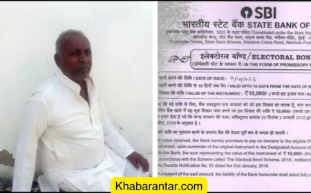 દલિત ખેડૂતના 11 કરોડના ઈલેક્ટોરલ બોન્ડ ખરીદી ભાજપને આપી દેવાયા?