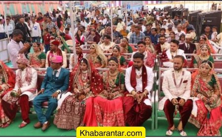 ચાંદખેડામાં મહિલાઓ દ્વારા પેટાજાતિવાદ તોડતા અનોખા સમૂહલગ્ન યોજાયા