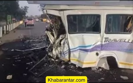 વૈષ્ણોદેવીના દર્શન જતી બસના ભયંકર અકસ્માતમાં 7 લોકોના મોત