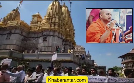 વડતાલમાં લંપટ સાધુઓ સામે ગુજરાતભરના હરિભક્તોએ હોબાળો મચાવ્યો