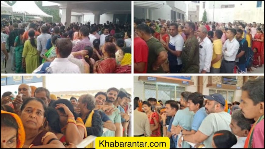 ચારધામ યાત્રાનું રજીસ્ટ્રેશન કરાવવા ગયેલા હજારો શ્રદ્ધાળુઓ રઝળી પડ્યાં