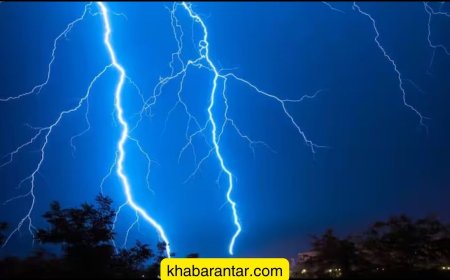 શિવ મંદિર પર વીજળી પડતા પૂજારી સહિત બેના મોત, સાત દાઝ્યાં