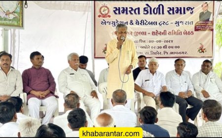 કોળી સમાજે કુંવરજી બાવળિયાને મુખ્યમંત્રી બનાવવા વડાપ્રધાનને પત્ર લખ્યો