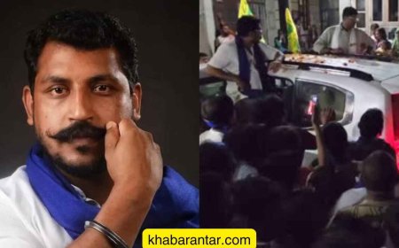 ભીમ આર્મી ચીફ ચંદ્રશેખર આઝાદના કાફલા પર હુમલો