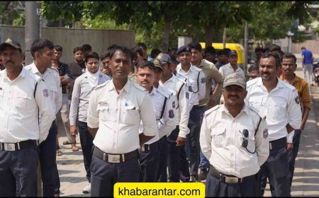 10 હજારથી વધુ TRB જવાનો પગાર વધારાની માંગ સાથે હડતાળ પર