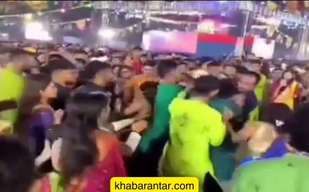 વડોદરામાં ગરબા દરમિયાન ખેલૈયાઓ વચ્ચે છુટ્ટા હાથની મારામારી