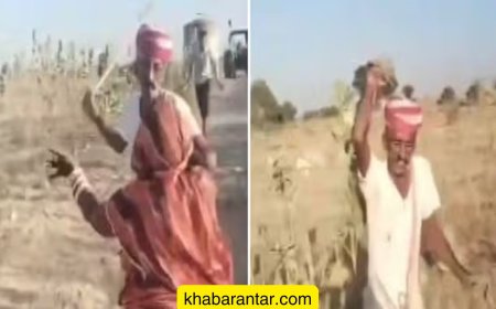 ખેતરમાં તારની વાડ કરતા દલિત પરિવાર પર મનોરોગીએ હુમલો કર્યો