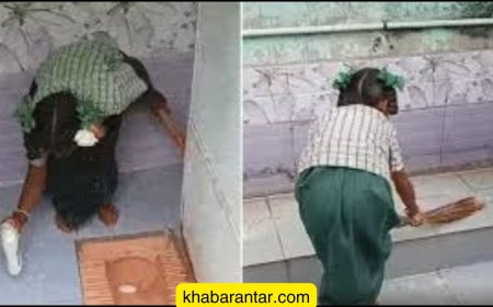 શાળામાં દલિત વિદ્યાર્થિનીઓ પાસે ટોઈલેટ સાફ કરાવ્યું, આચાર્ય સસ્પેન્ડ