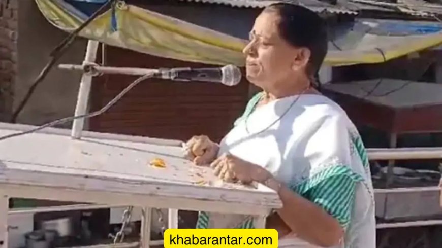 'અનામત માથાનો દુઃખાવો બની ગઈ છે' - ભાભરમાં ભાજપની નેતાનો બફાટ